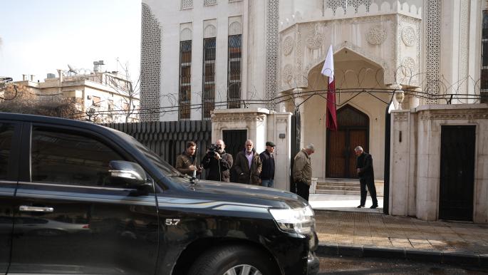 سفارة قطر في دمشق تنفي مزاعم رعايتها زيارة وفد إيراني إلى سورية