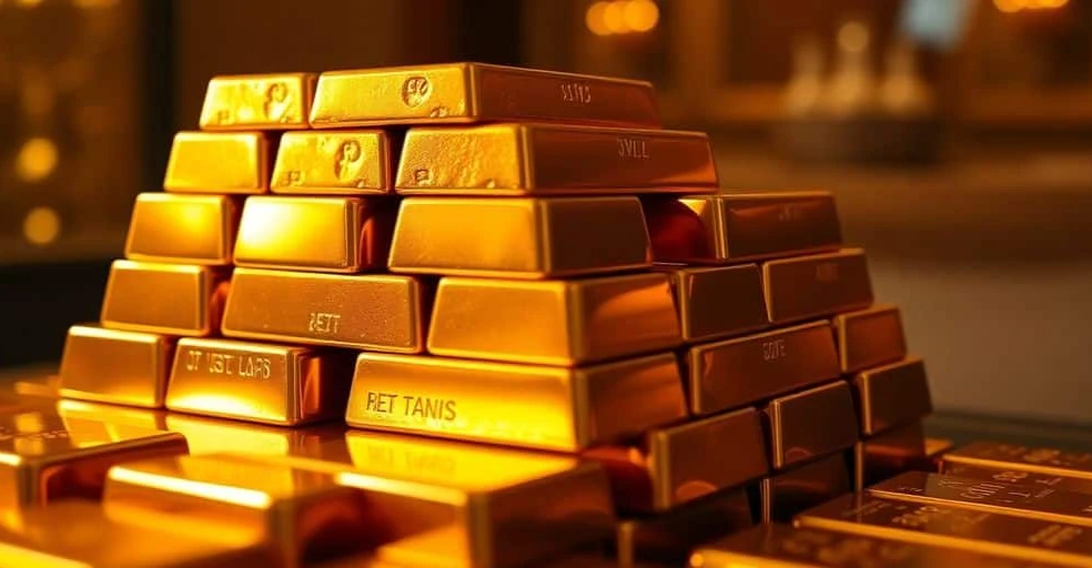 الذهب يتراجع بشكل طفيف ويتجه لتحقيق مكسب شهري بنحو 2%