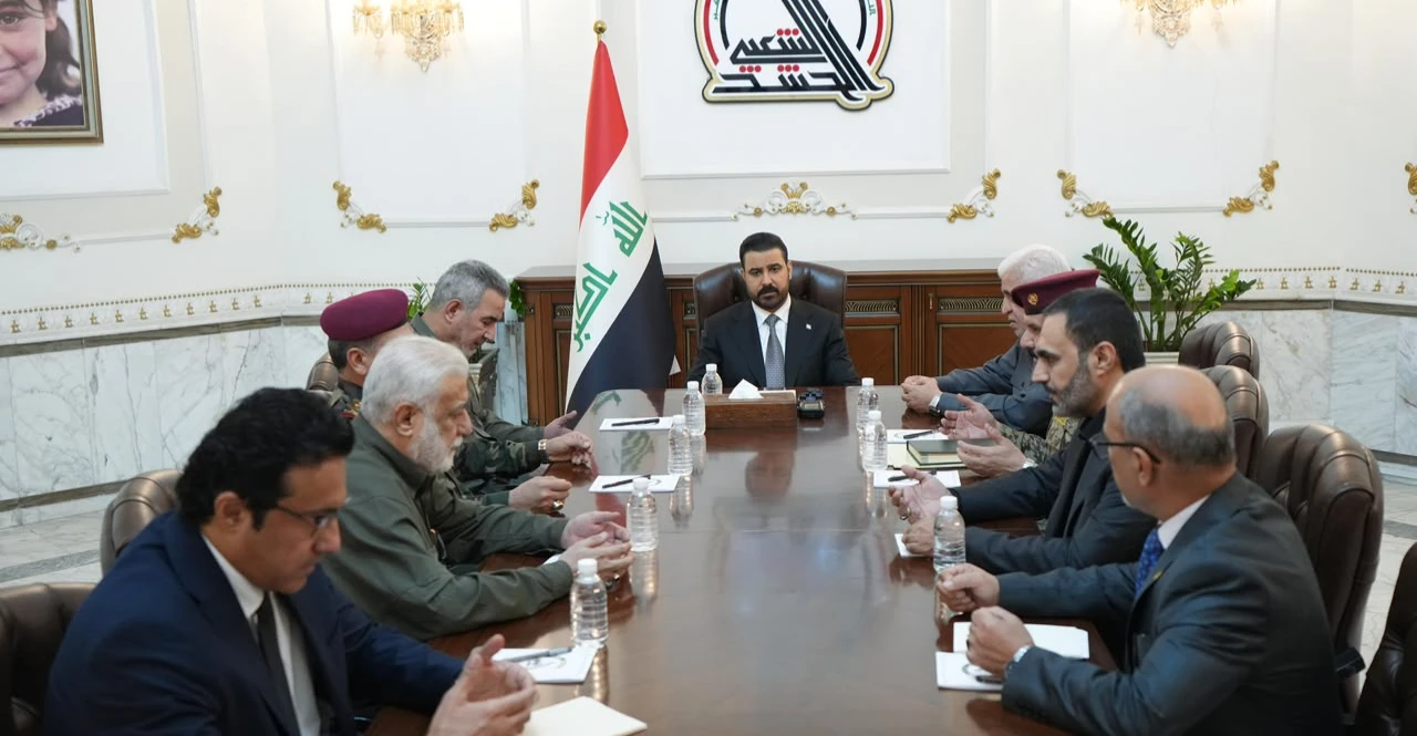 بعد القصف.. الزيدي يصل مقر هيئة الحشد الشعبي