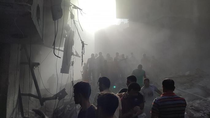إصابات وتدمير منازل في غارات إسرائيلية على قطاع غزة