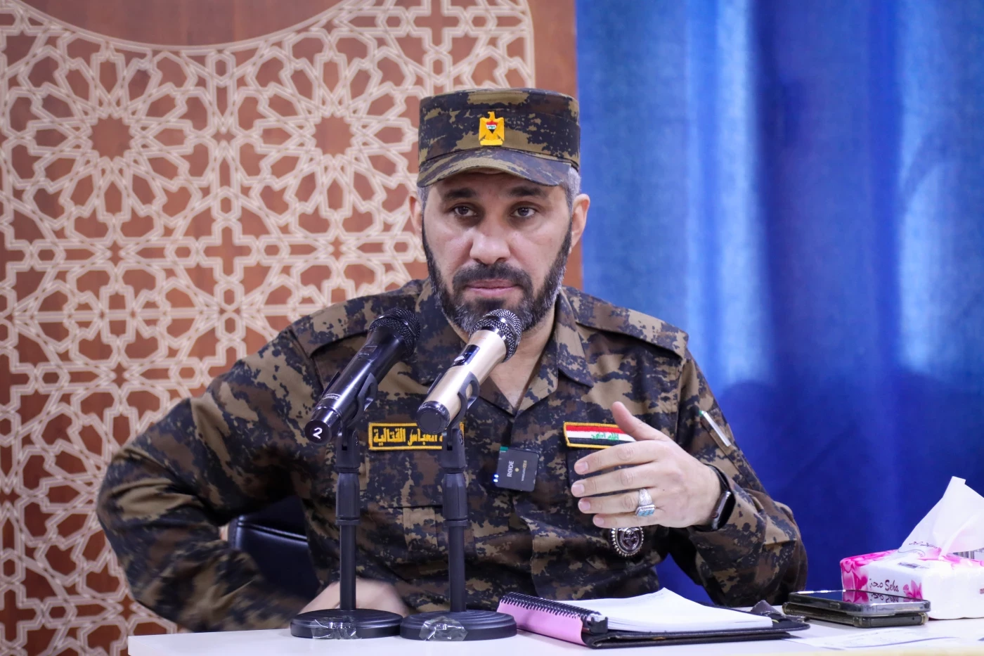 إعفاء "ميثم الزيدي" من منصبه قائداً لفرقة العباس القتالية