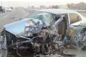 حادث مروري جنوب الناصرية يودي بحياة امرأة ويصيب اثنين آخرين