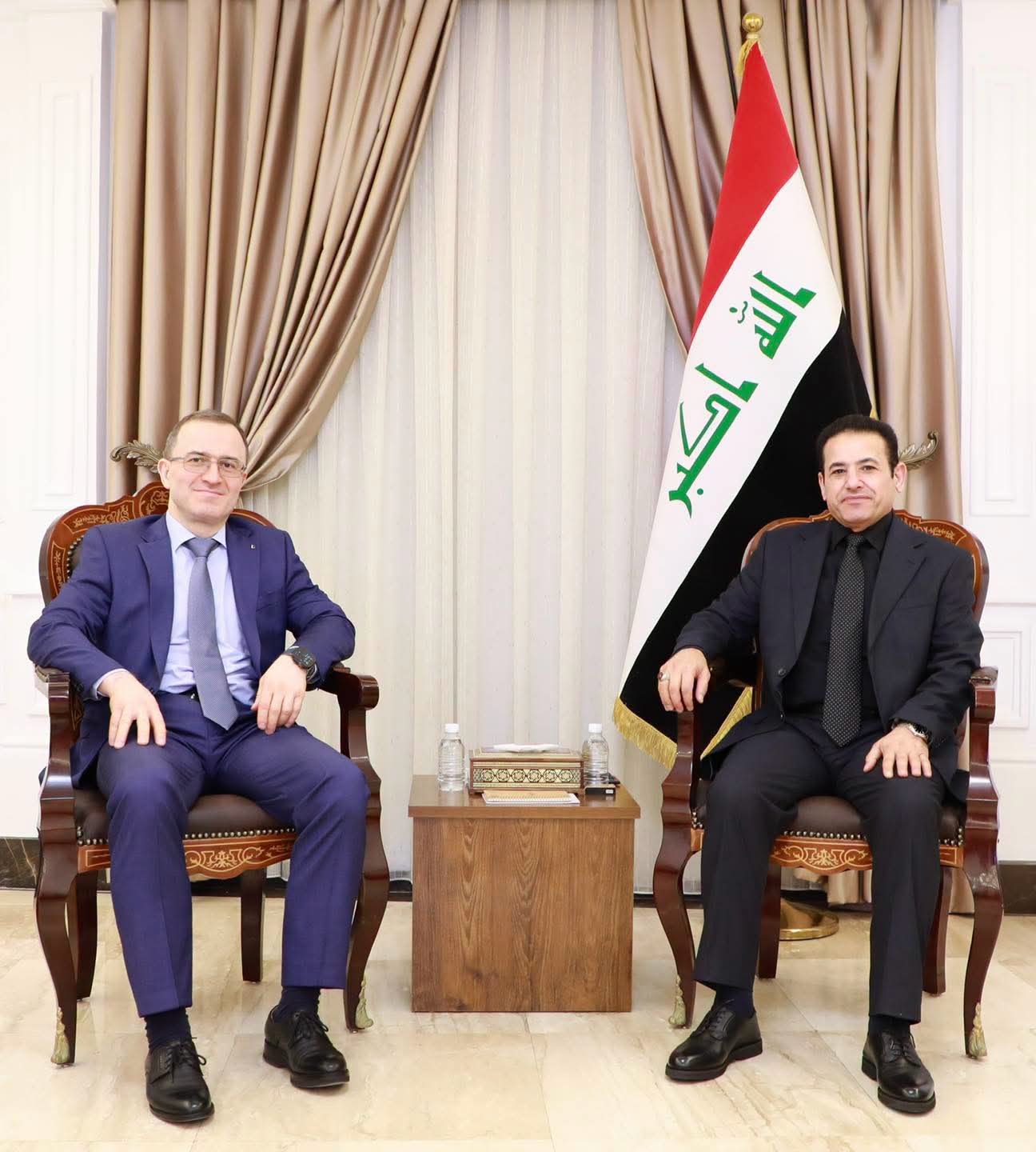 الأعرجي يؤكد حرص العراق على دعم الأمن والاستقرار الإقليمي