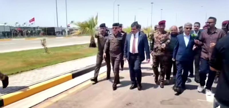 ممثل وزير الداخلية يتفقد منفذ الشلامجة لمتابعة استقبال وتفويج الزائرين الايرانيين