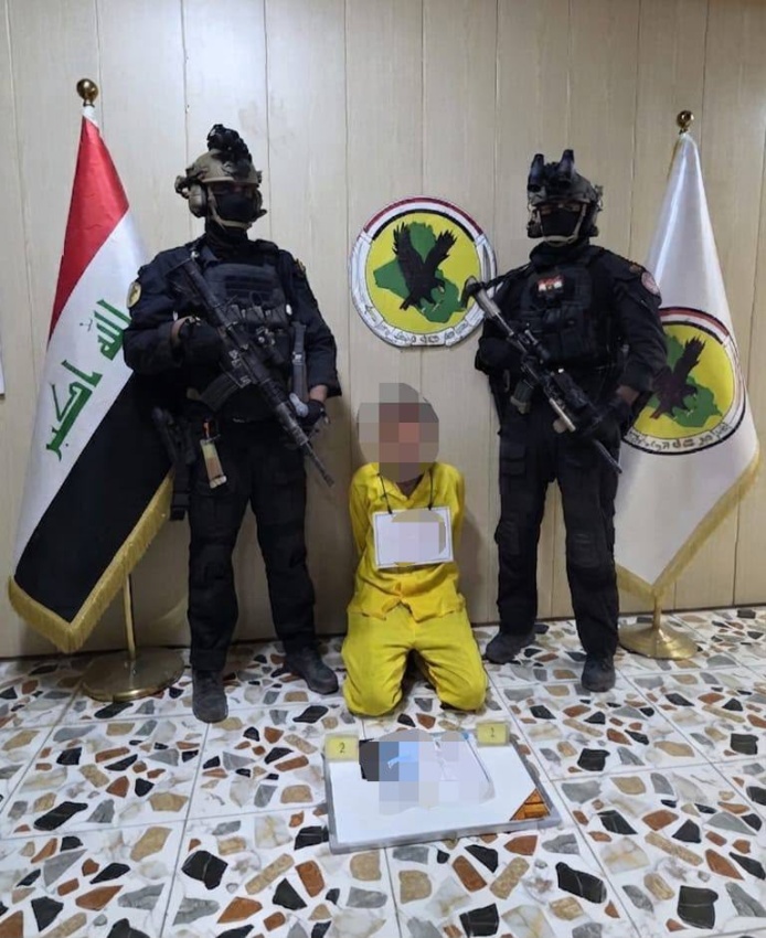 مكافحة الإرهاب يعتقل مسؤولاً عسكرياً في داعش غربي بغداد