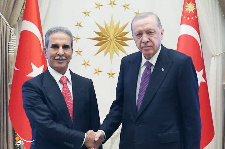 القاضي زيدان وأردوغان يبحثان التعاون في المجالات القضائية والقانونية